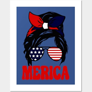 Merica Posters and Art